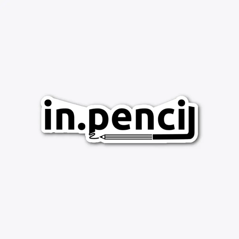 in.pencil sticker